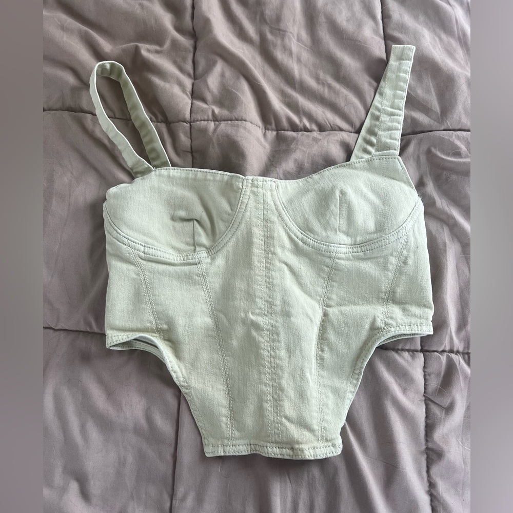 ZARA corset top